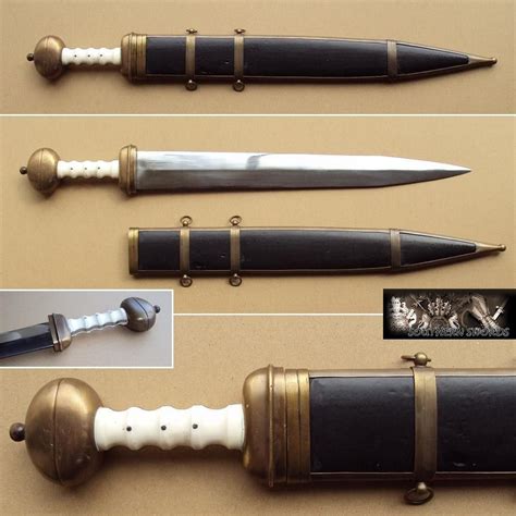 Roman Gladius Sword And Sheath Roman Sword Gladius Sword Roman Gladius