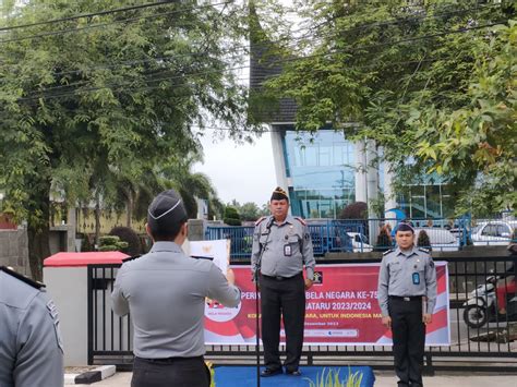 Peringati Hari Bela Negara Jajaran Rutan Kelas II B Batusangkar