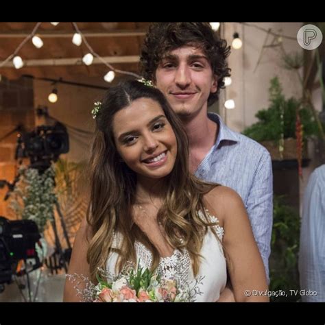 Cesário Johnny Massaro se casou Luana Giovanna Lancellotti na