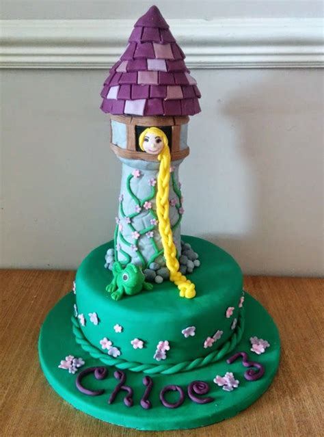 Rapunzel Birthday Cakes To Make Photo Rapunzel Birthday Cake Ideas