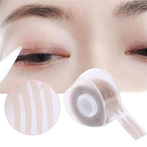 600pcs Eyelid Lift Invisible Lace Sticky Double Eyelid Tapes Stickers