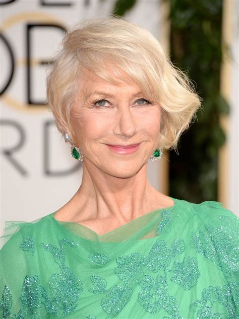 Helen Mirren Wears Jenny Packham - 71st Annual Golden Globe Awards ...