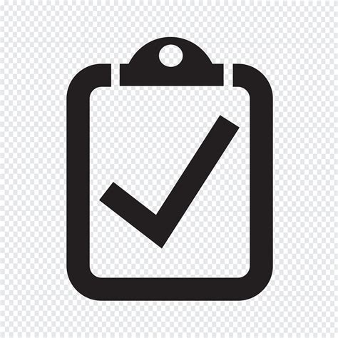 checklist icon symbol sign 627897 Vector Art at Vecteezy