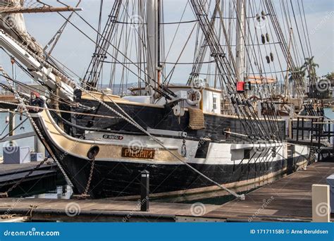 The 1800s Merchant Ship The Pilgrim Stock Photo Image Of 1800s