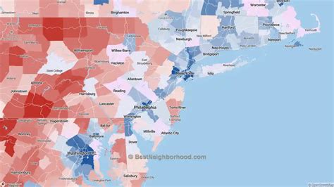 New Jersey Political Map Democrat Republican Areas In New Jersey