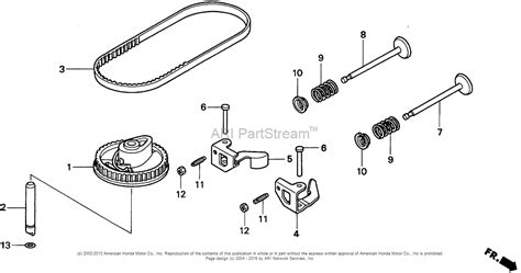 Honda Engines Gcv135 A1a Engine Jpn Vin Gjaf 1000001 To Gjaf 9999999 Parts Diagram For