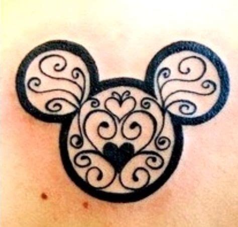 40 Best Mickey Outline Tattoo ideas | disney tattoos, mickey, mickey mouse tattoo