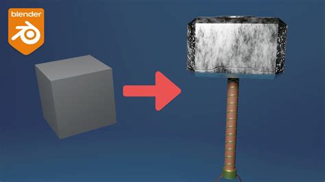 Thor S Hammer Blender Tutorial YouTube