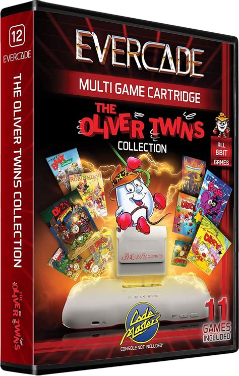 Evercade Oliver Twins Collection 1 Cartridge 12 Electronic Game