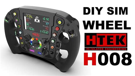 Diy Sim Racing Steering Wheel Htek H008 Htek Simulator Engineering