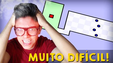 O JOGO MAIS DIFÍCIL DO MUNDO The World Hardest Game YouTube