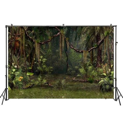 Photography Backdrop Forest Jungle Photo Background Studio | Etsy