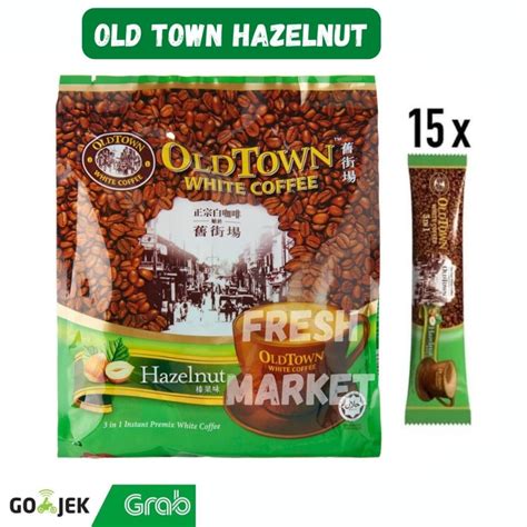 Jual Kopi Kemasan Kopi Old Town White Coffee In Hazelnut Sashet