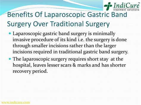 Ppt Laparoscopic Gastric Band Surgery In India Cost Powerpoint