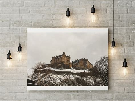 Edinburgh Castle Edinburgh Art Print Scotland Photography - Etsy