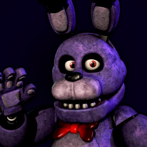 Bonnie Render Model By Hiatom Rfivenightsatfreddys