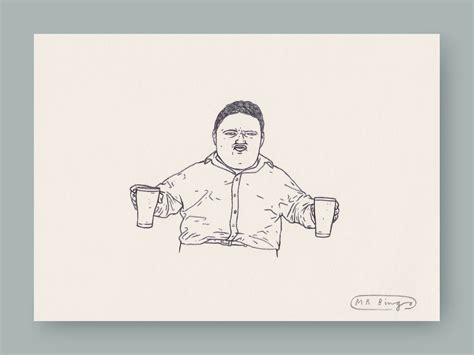 Mystery Drawing | Mr Bingo: Artist, speaker and twat