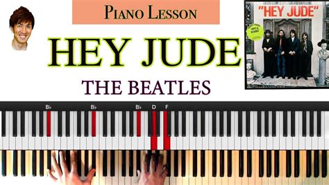 How To Play Hey Jude Piano Tutorial YouTube