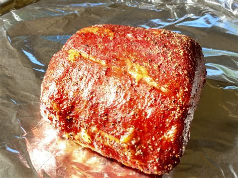 Smoked Blade End Pork Loin For Two Smokin Pete S BBQ