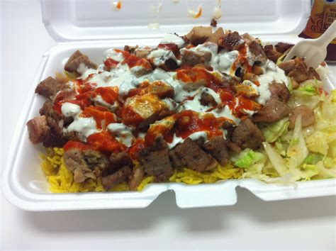 halal lamb over rice recipe