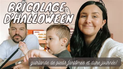 Sunday Vlog Bricolage Activit Dhalloween Guirlandes De Fant Mes