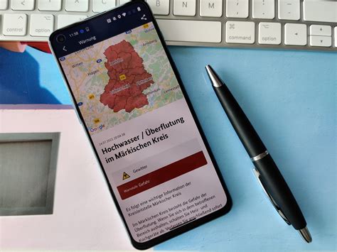 Katwarn Nina und Co Katastrophen Warn Apps fürs Handy