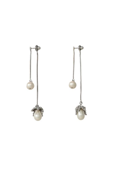 Ader Bijoux アデル ビジュー ｜lily Of The Valley Pearl 2way ピアス シルバー の通販