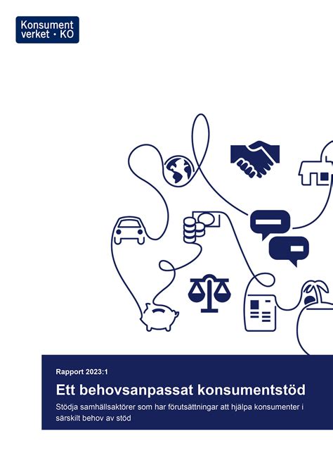 Rapport 2023 1 Ett behovsanpassat konsumentstöd Publikationer