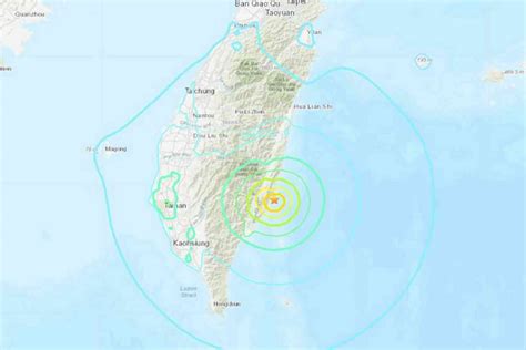 Violentissima scossa di terremoto di magnitudo 6 9 a Taiwan è allerta