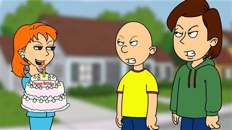 Rosie Steals Caillou S Birthday Cake Grounded Youtube