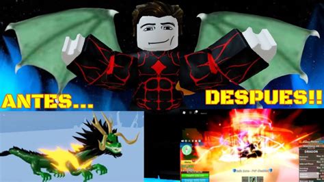 PROBANDO LA DRAGON ANTES DE SU REWORK BLOX FRUIT YouTube