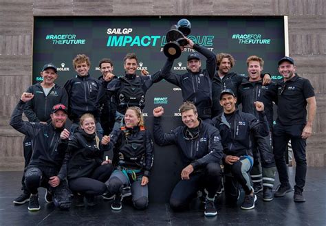 New Zealand Sailgp Team Co Helmed By Peter Burling And Blair Tuke At