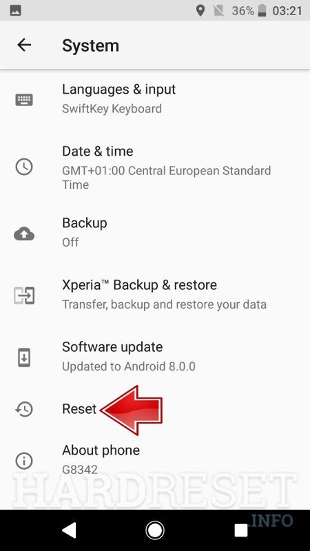 Reset Network Settings Sony Xperia How To Hardreset Info