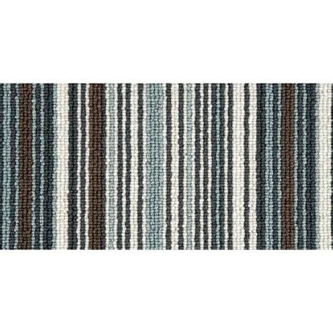 Crucial Trading Biscayne Powder Blue BS101 Striped Carpet Striped