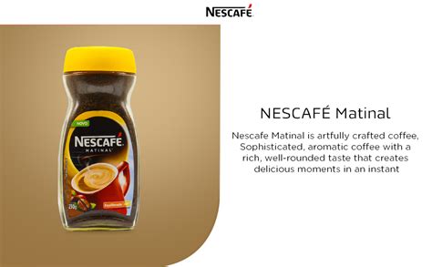 Nescaf Matinal Bottle Coffee Gram Amazon In Grocery Gourmet