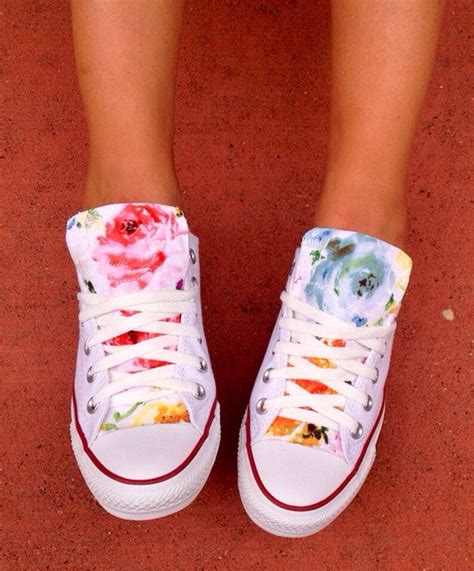 Zapatos Flores Converse Chuck Taylor Floral Converse Custom Converse