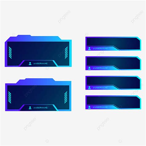 Paneling Clipart Transparent Png Hd Twitch Stream Panel Design With