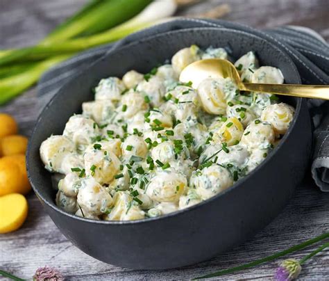 Kartoffelsalat L Kker Opskrift P Nem Kartoffel Salat