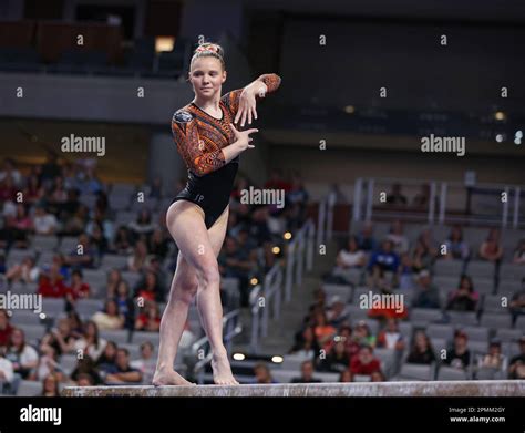 Fort Worth TX USA 13th Apr 2023 Oregon State S Jade Carey Competes