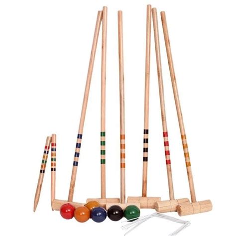 Holz Krocket Set Cranit Ks Krocketspiel Outdoor Spiel Spieler Dpl