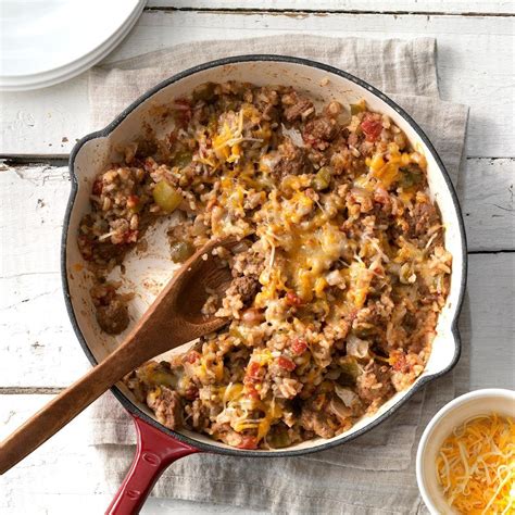 Southwestern Beef And Rice Skillet Artofit