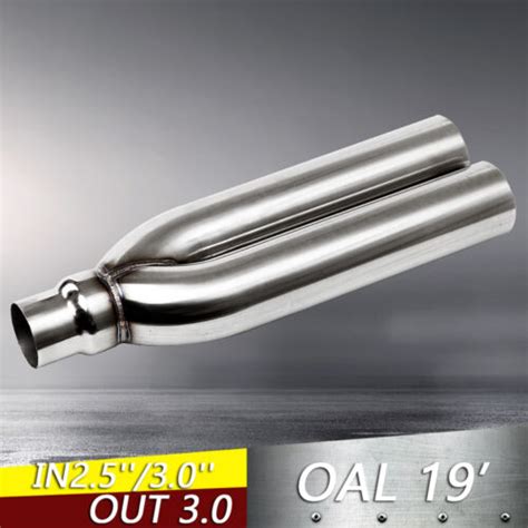 25 3 Inletoutlet Blastpipes Blast Pipe Exhaust Universal Muffler