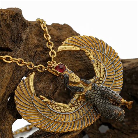 Luxurious Isis Egyptian Goddess Jewelry Necklaces Goddess Etsy