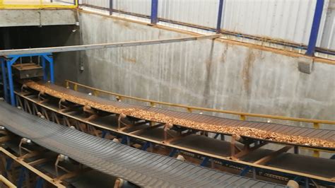 Wood Chip Belt Conveyor Youtube