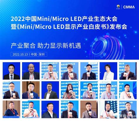 2022中国minimicroled产业生态大会暨《minimicroled显示产业白皮书》发布会成功举办！ 世展网