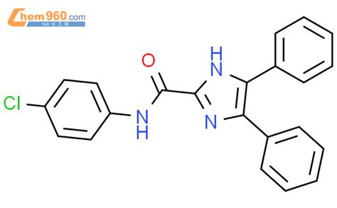 H Imidazole Carboxamide N Chlorophenyl Diphenyl