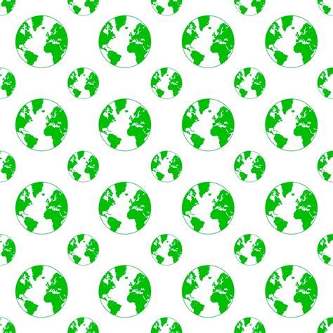 premium vector green globe pattern vector illustration