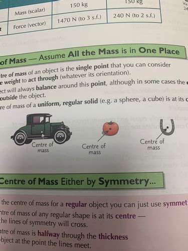 Mass Weight And Centre Of Mass Flashcards Quizlet