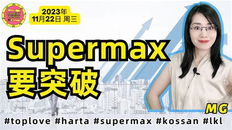 马股投资supermax要突破，手套股继续涨11月22日homilylunch 手套股 Supermax Youtube