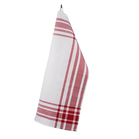 Kook Tea Towel Stripe Red X Cm Buy Now At Cookinglife